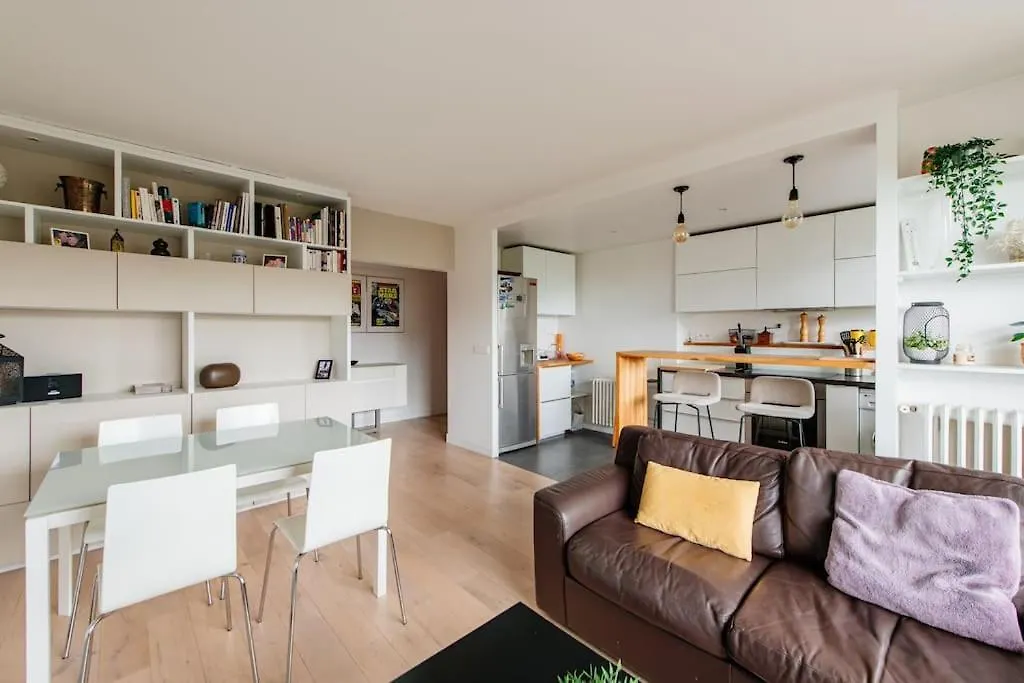 Apartmán Meuniers - Spacieux Appartement Proche Bois De Vincennes Paříž