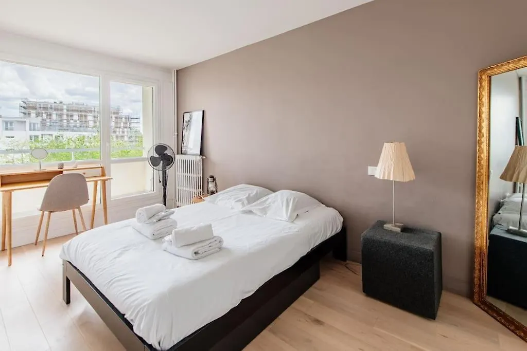 Meuniers - Spacieux Appartement Proche Bois De Vincennes Paříž 0*,  Francie